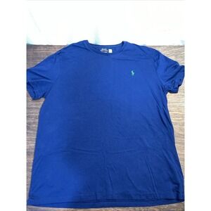 Polo Ralph Lauren Men s XL Standard Fit Jersey Crewneck Short Sleeve Shirt Blue